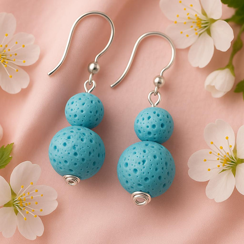Boucles d'oreilles Luma Flos - Argent 925