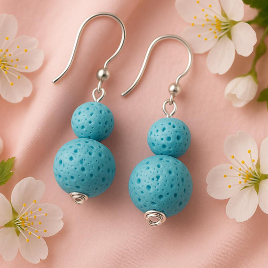 Boucles d'oreilles Luma Flos - Argent 925
