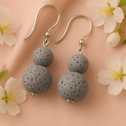Boucles d'oreilles Luma Flos - Argent 925