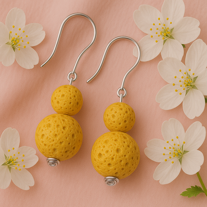 Boucles d'oreilles Luma Flos - Argent 925